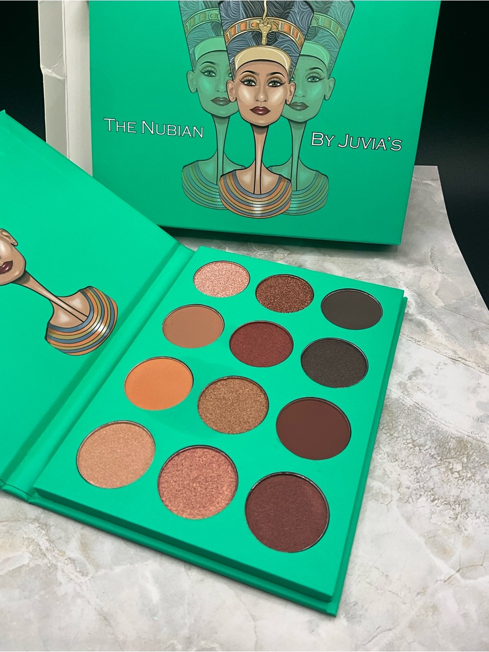 Juvia's Place The Nubian Warm Browns, Golds & Copper Eyeshadow Palette